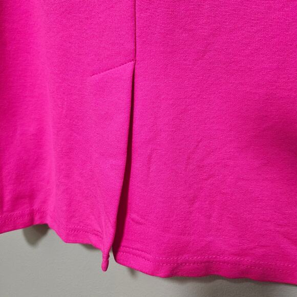 Lulus Hot Pink Bodycon Midi Dress Size Small Spaghetti Strap Party - Picture 5 of 11